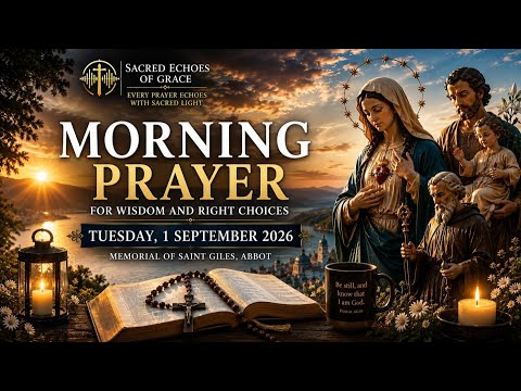 Video Caholic Morning Prayer | GIVE ME THE MIND OF CHRIST | September 1, 2026