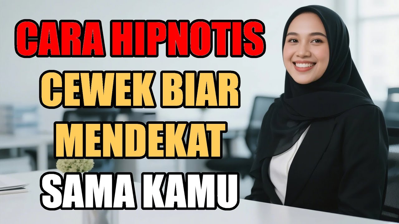 Cara Hipnotis Cewek Biar Jadi Lebih Dekat Sama Kamu‼️