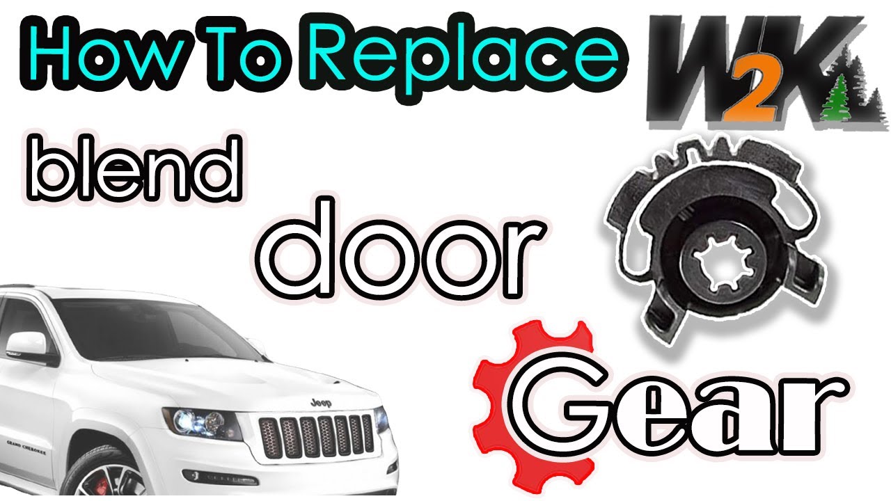 A-Premium HVAC Heater Blend Door Actuator Replacement for Dodge Durango Jeep WK2 Grand Cherokee 2014-2018 Auxiliary 