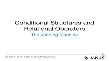 Introduction to Computer Programming - Conditional Structures - Create a Vending Machine