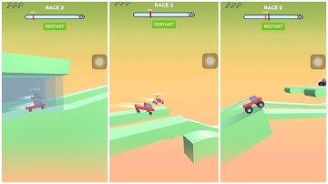 WHEEL SCALE! 3D FUNNY PLAY #6 | RACING GAME ON ANDROID/IOS