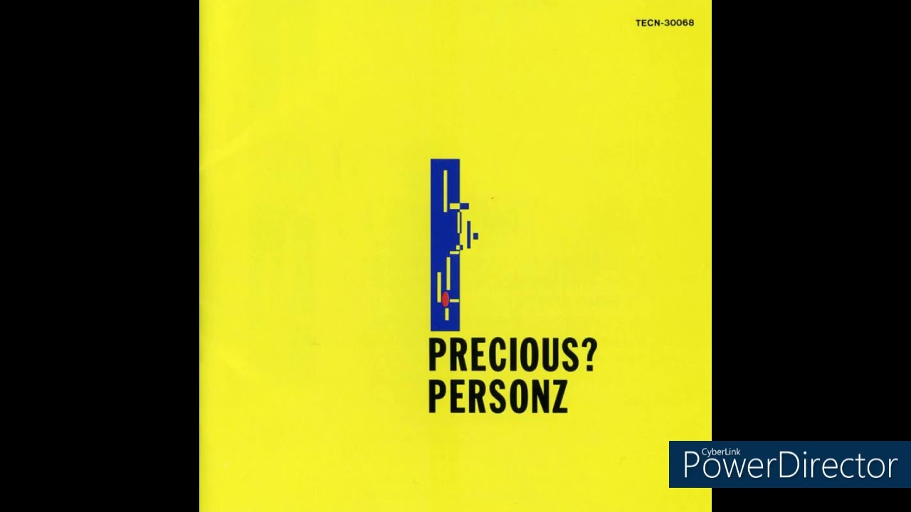 PERSONZ PRECIOUS? かつて愛聴していた名盤!! - YouTube