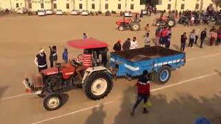 Tractor Handling SKILL Back GEAR At Tractor Mela ★ JATT DA TRACTOR Video HD