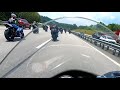 Penuh 3 lane highway dgn motolady rider pun ada ducati v4 r1m s1k cbr gsxr1000rr zx10 rsv4