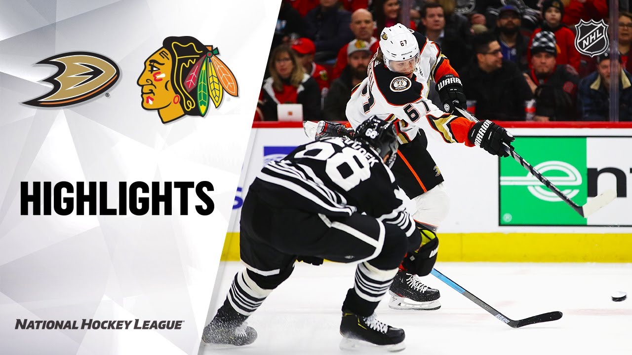 NHL Highlights | Ducks @ Blackhawks 3/3 