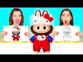 絵がうまいのはどっち? | クレイジーなお絵描きバトル ChallengeTeen