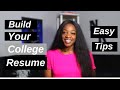 4 Ways to Build Your Resume While In College || Make Your Resume Stand Out
