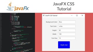 JavaFX CSS Tutorial for beginners