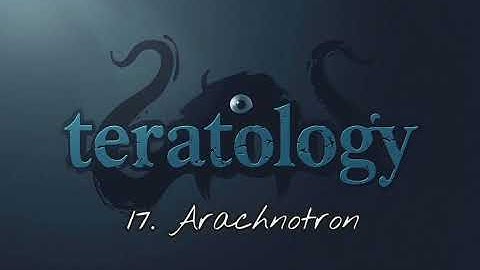 TERATOLOGY: 17. Arachnotron.