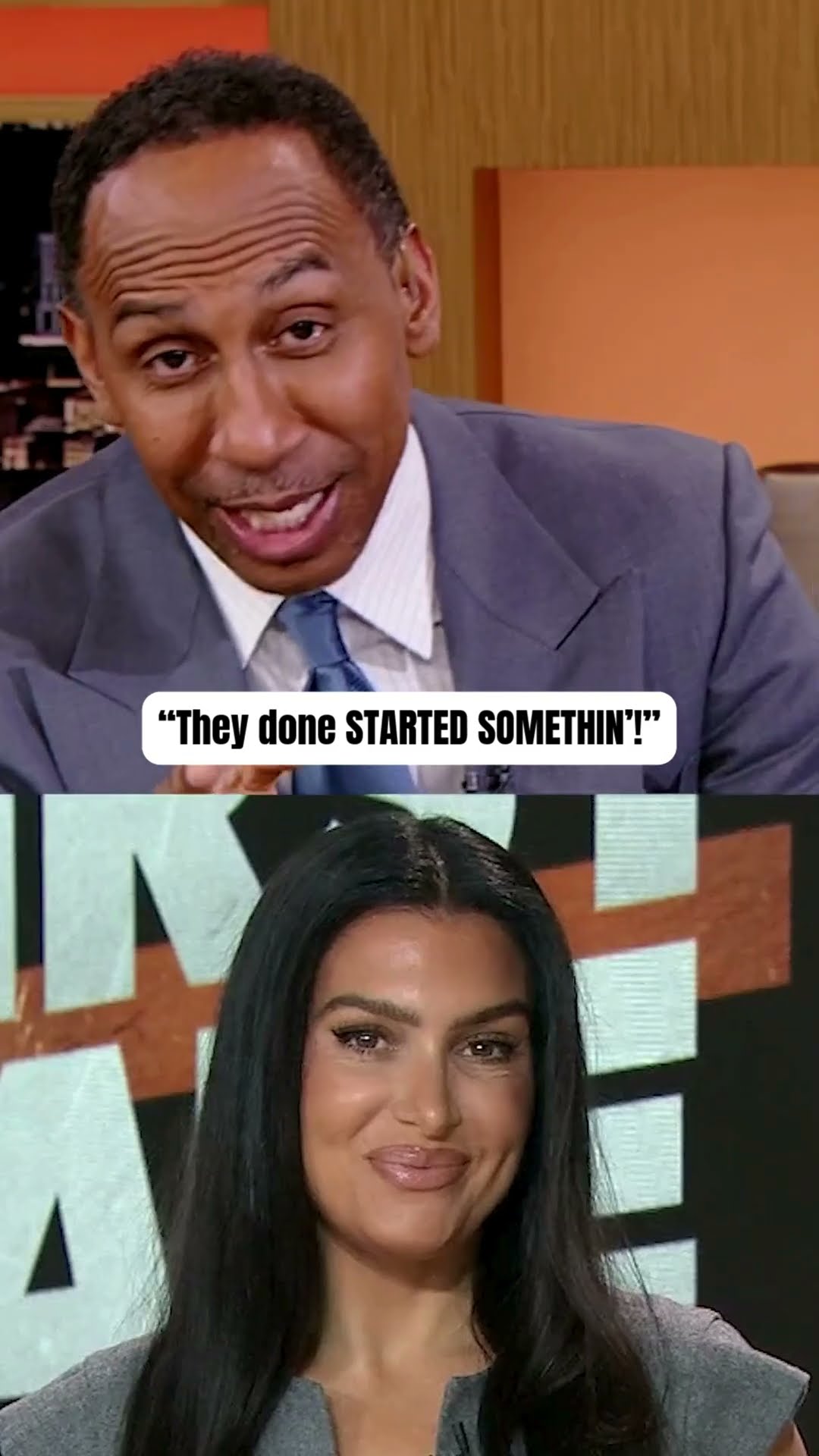 Stephen A. is READY for this Inside The NBA CHALLENGE ?