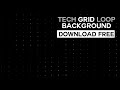 Futuristic Dotted Grid Trending Background Loop |  DOWNLOAD FREE!