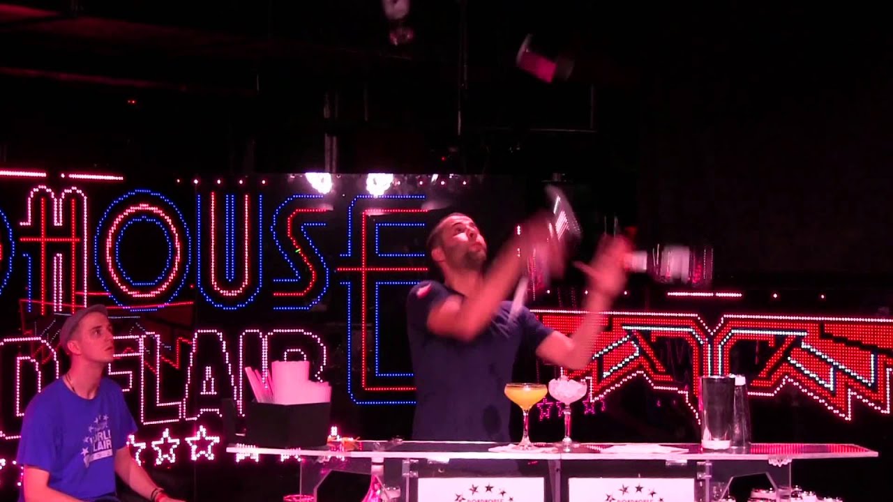 Tomek Malek 1 place, Roadhouse World Flair Championship 2013, grand final highlights