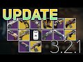 120 Hand Cannons, Dead Man's Tale, Shotguns, & MORE (Sandbox Update 3.2.1) | Destiny 2 Update