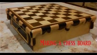 I was given a set of alice in wonderland chess pieces,my first idea was to make a melting chessboard inspired by Salvador dali