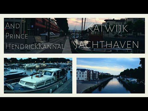 Katwijk Marina & Prins Hendrick Canal in the Netherlands.