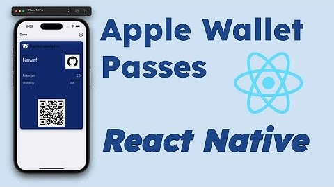 Build Apple Wallet Passes End-to-End in React Native (Full Tutorial)