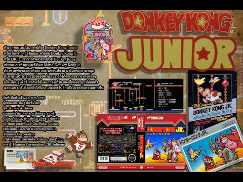 Donkey Kong JR famicom Poster-Video