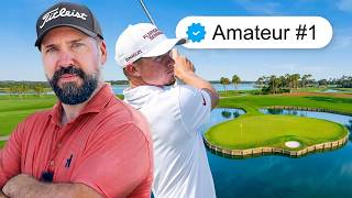 I Challenged The #1 European College Golfer at TPC Sawgrass!