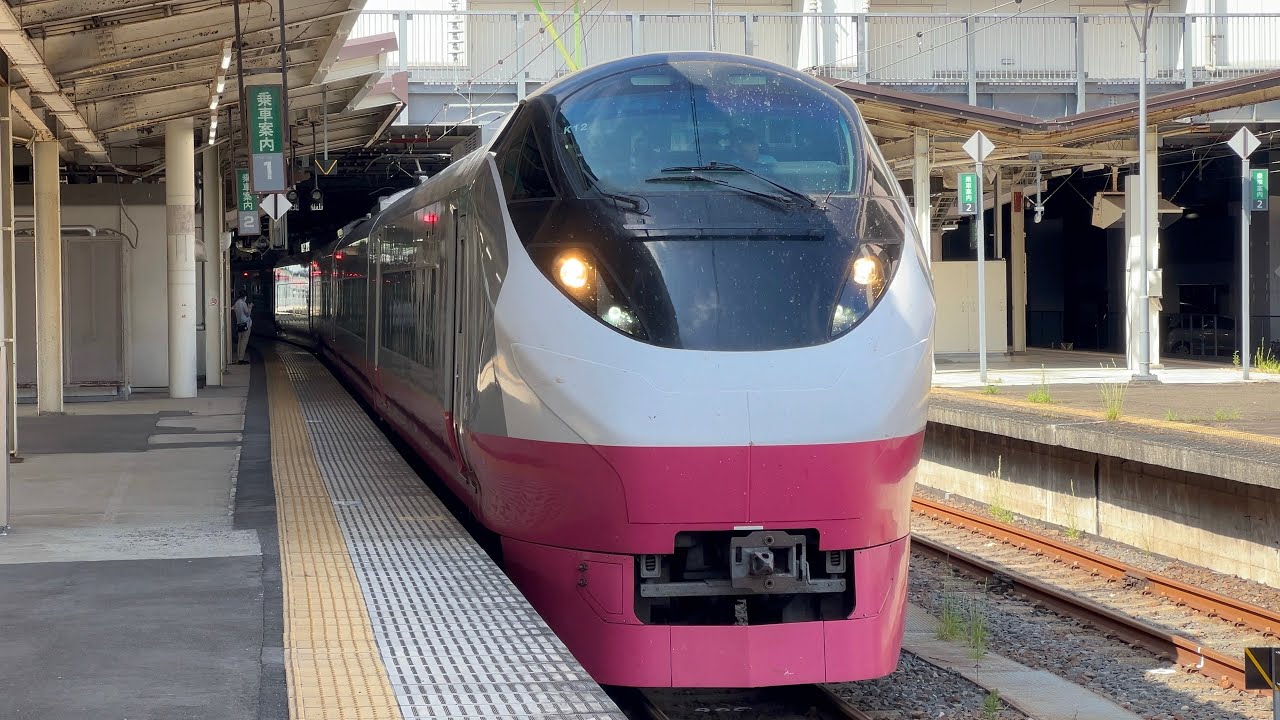 特急ひたち22号品川行き E657系 K12編成 22M フレッシュひたちリバイバル スカーレットブロッサム塗装 発車 in仙台駅 #e657系 #リバイバルカラー #フレッシュひたち #特急ときわ