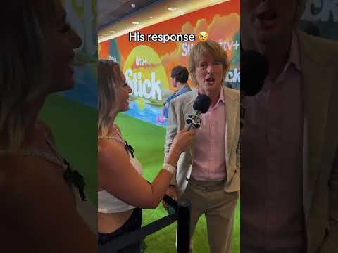 CartGirl interviews Owen Wilson for Stick! #golf #cartgirl #owenwilson #golfers #stick #appletv