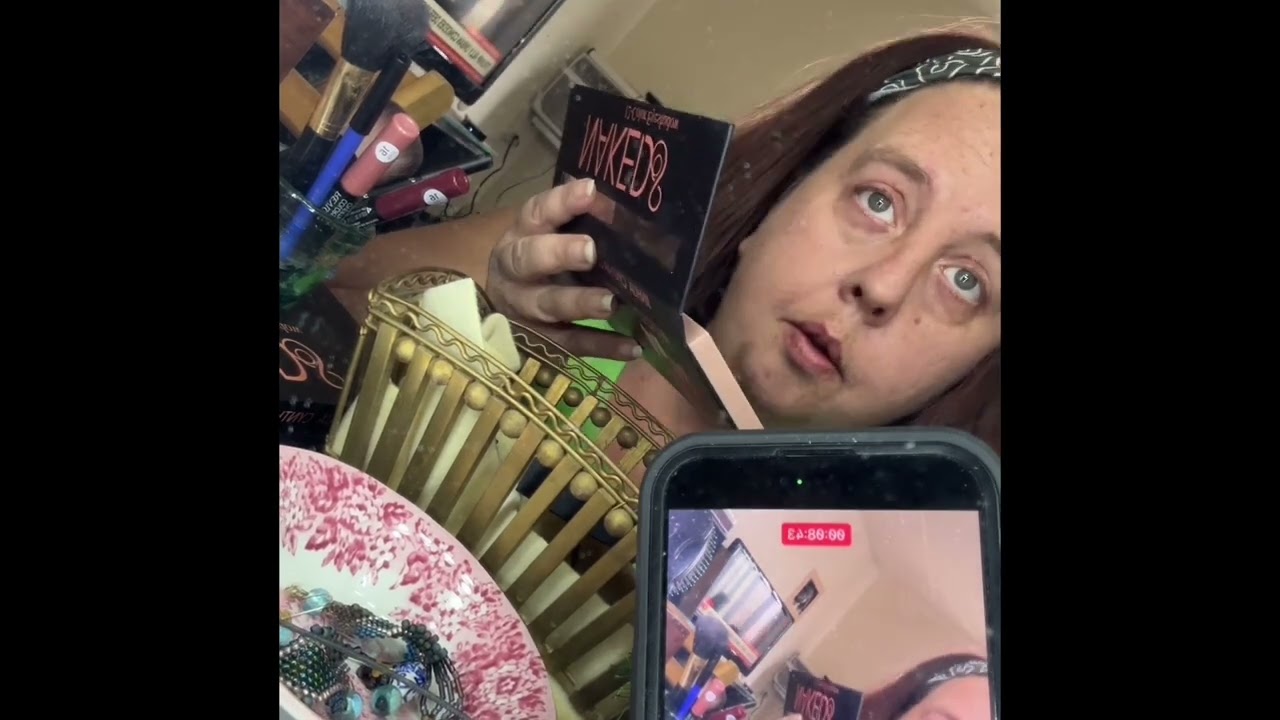 First time wearing makeup in seven years.  Just because