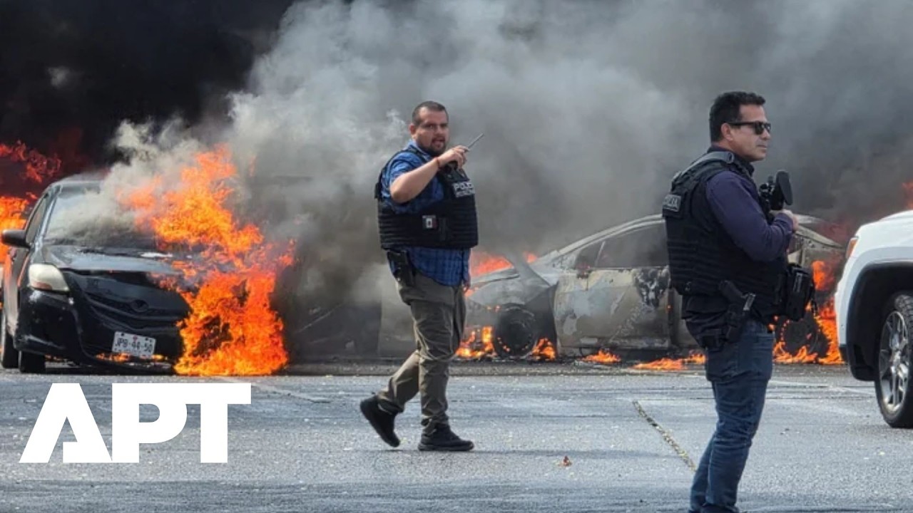 Guadalajara Streets Burn as Drone Captures Aftermath of Cartel Killing | APT