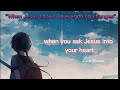 When Jesus shows up everything changes - cici winans