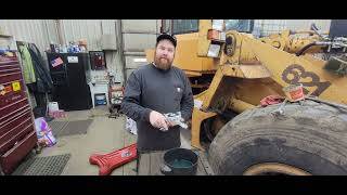 621 Case Wheel Loader Transmission Bearing Repair