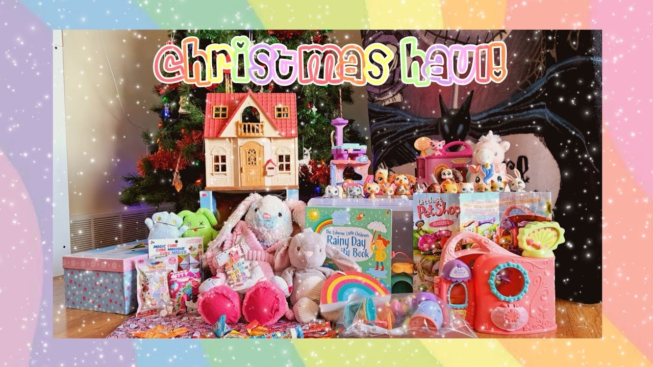 AgeRe Christmas Haul! 🌈💞 Build-a-Bear, LPS, Calico Critters & more! 🎄