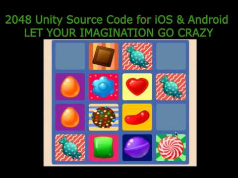 2048 iOS & Android (Unity) + Online Course For iOS - Source Code For Sale