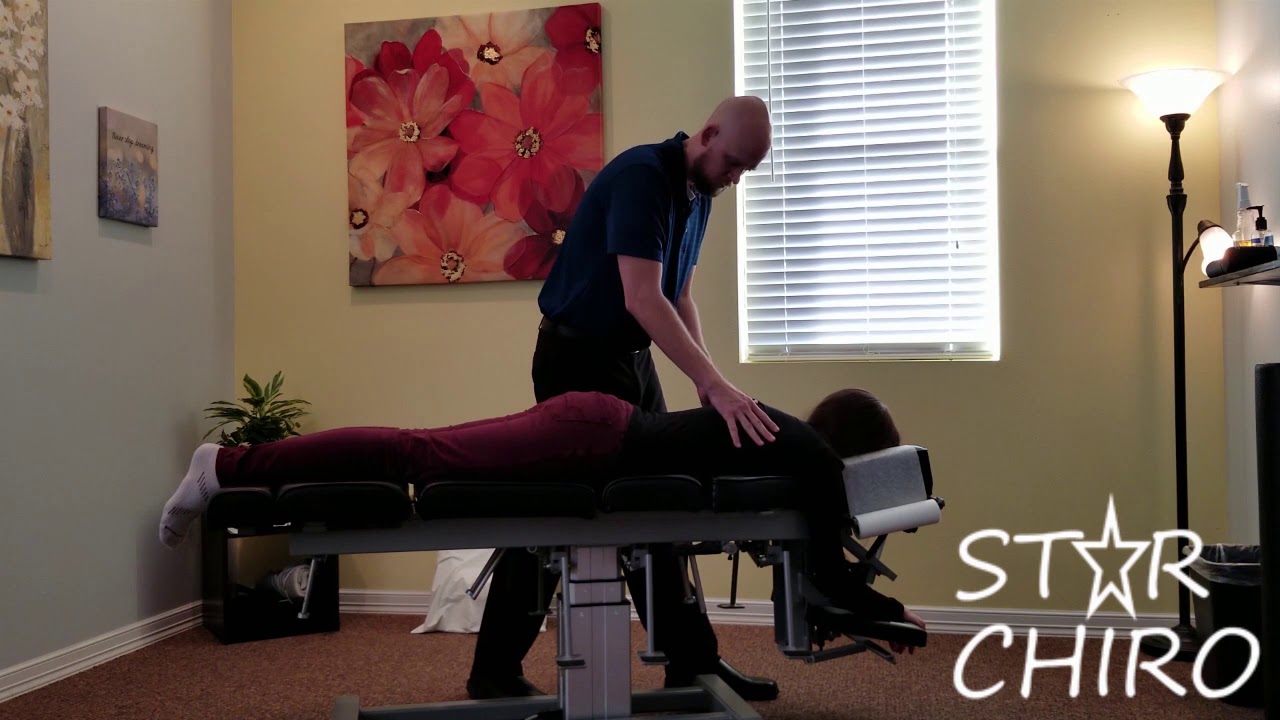 Star Chiro Adjustment Pressure Checks/Adjustment/Y-Strap Traction - YouTube