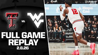 #13 Texas Tech vs. West Virginia Full Game Replay (2.8.26) | 2025-26 Big 12 Men's Basketball