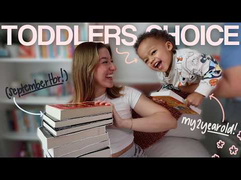 letting my TWO YEAR OLD pick my september tbr 🫣📚👦🏽 september tbr 2024