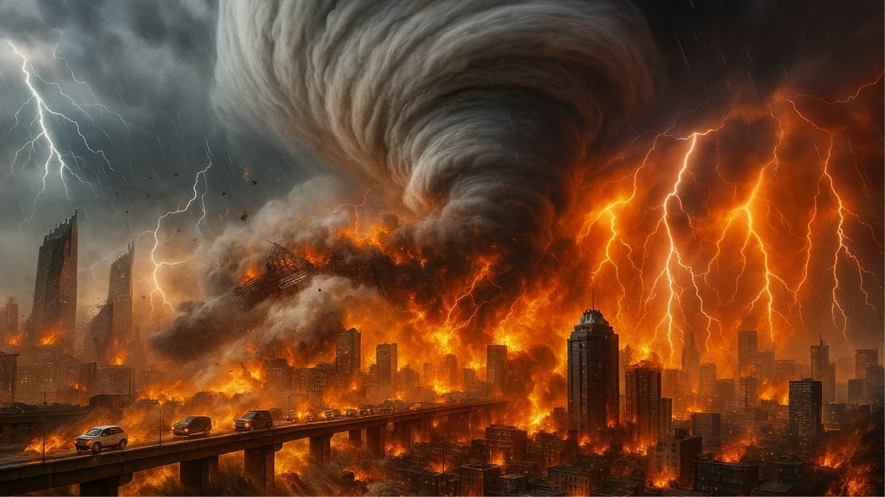 СУПЕРШТОРМ: Мост обрушился в США, наводнения поглотили весь город