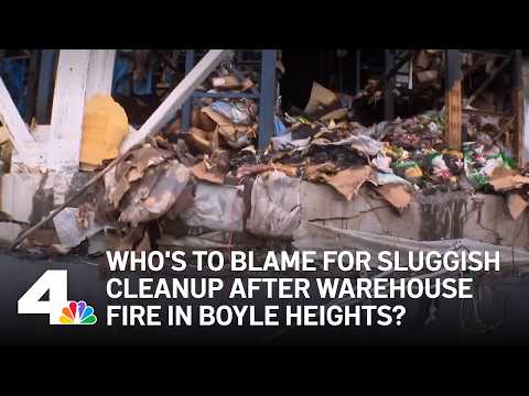 Why Boyle Heights warehouse cleanup may be being done sluggishly