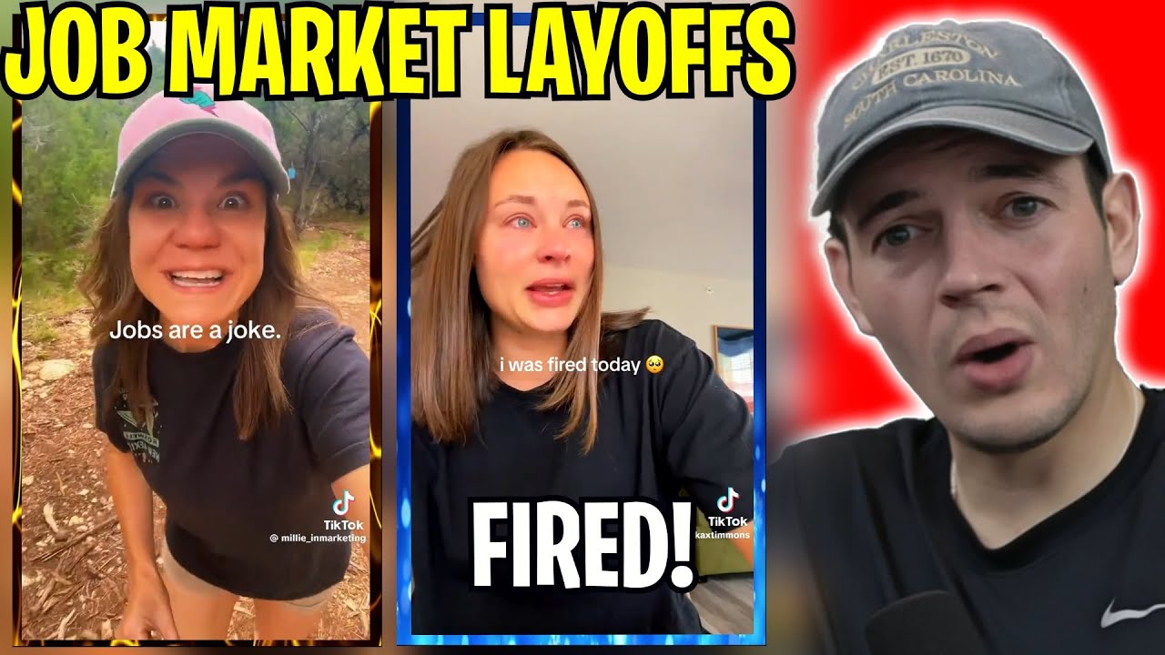 I GOT FIRED! Job Market TANKS & People Are Getting Laid Off