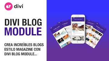 Tutorial Divi Blog Module de Divi Gear: Crea increíbles blogs estilo magazine con divi