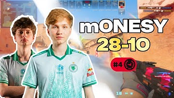 💀 M0NESY 28-10 POV: FACEIT MASTERCLASS w/kyousuke (Dust2) | 4919 ELO
