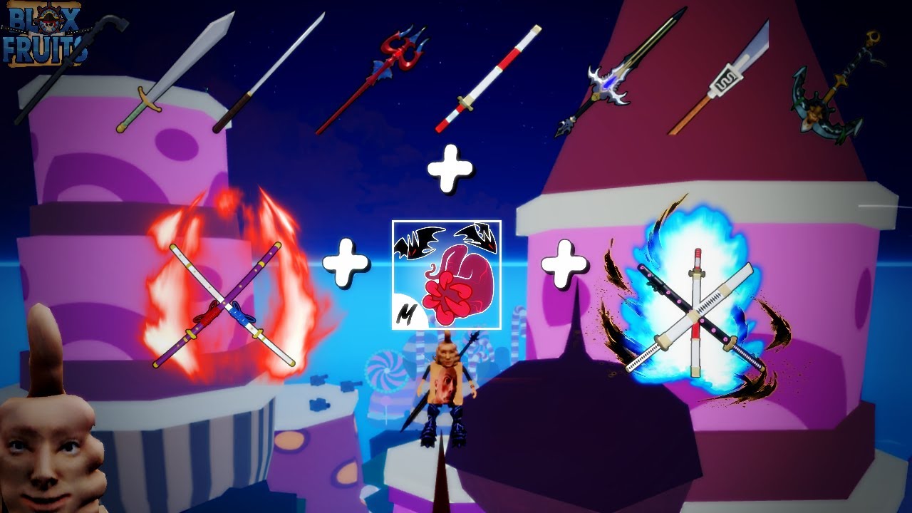 Upgraded bisento - one shot combo #Bloxfruits #Roblox #onepiece