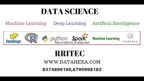 Data Science  NLP Training HYD || Artificial Intelligence ||Training videos for beginners || RR ITEC