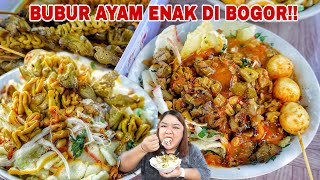 BISA LUDES 500 PORSI SEHARI TAPI JUALAN NYA CUMA GEROBAKAN?! BUBUR AYAM ENAK DI BOGOR!!