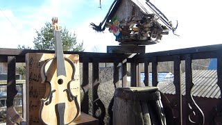 Синичник.Музыкальный домик для птиц.