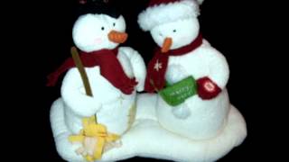 2003 1st HALLMARK JINGLE PALS Snowman Couple