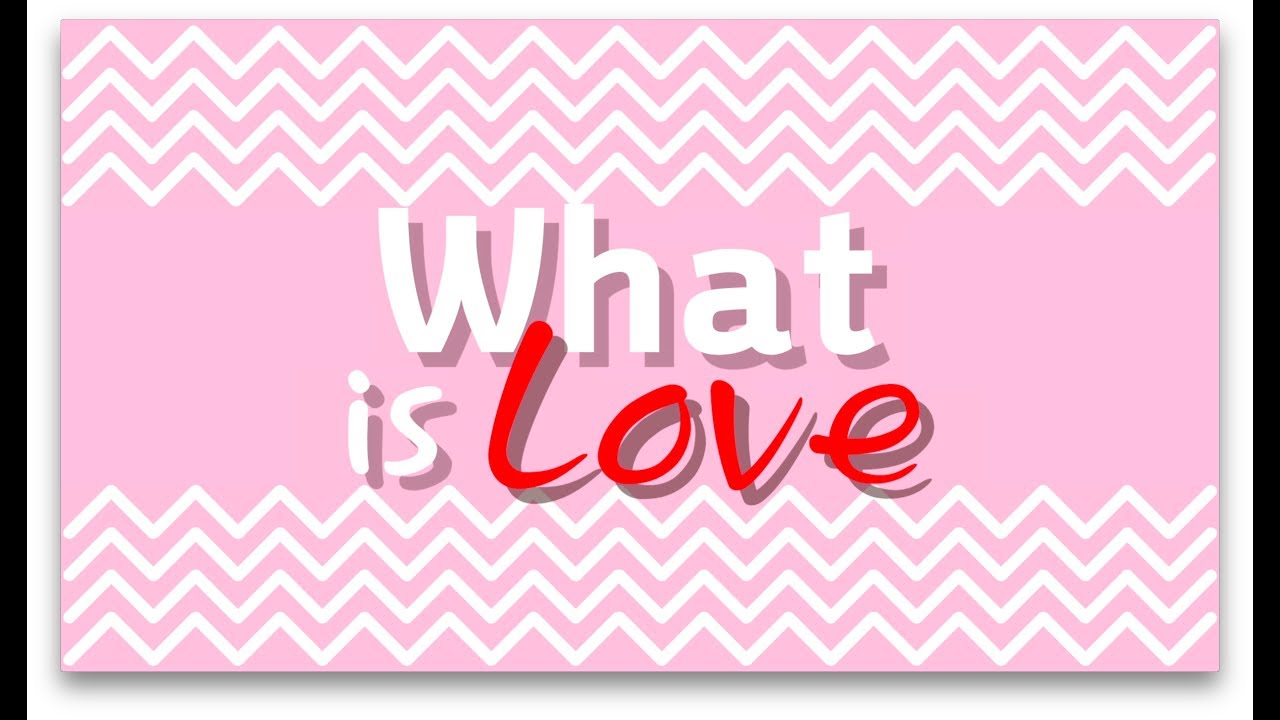 TWICE(트와이스)-What is love 타이포그래피 (typography) 