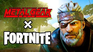 METAL GEAR X FORTNITE!