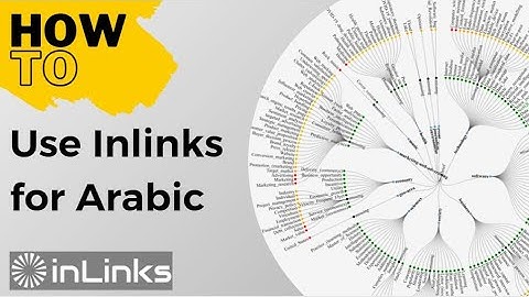 HOW TO use Inlinks for Arabic