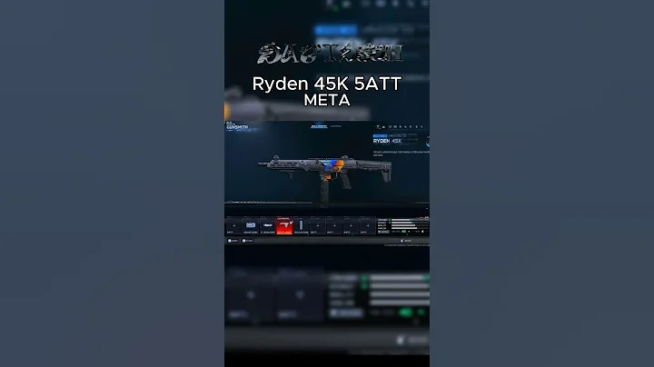 THE *5 ATT Ryden 45K META BUILD* on BO7 BETA👑#bo7 #callofduty #bo6 #cod #meta #shorts