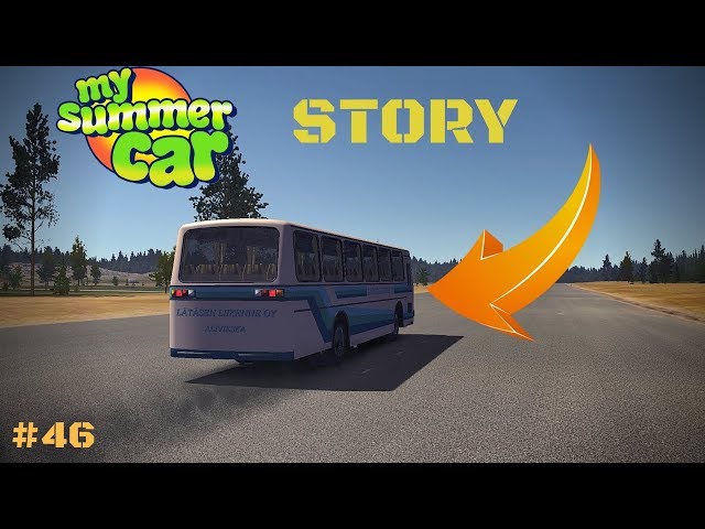 My Summer Car - Where does the Bus go? Making Teimo MAD! - My