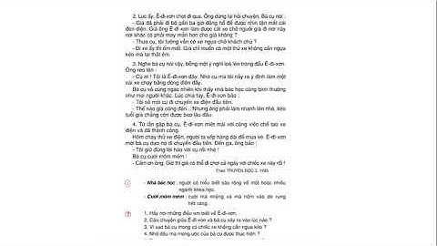 Tập đọc lớp 3 tuần 22  Bài Nhà bác học và bà cụ online video cutter com