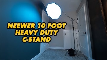 Neewer 10.5 Foot C Stand Review: Heavy Duty & Affordable
